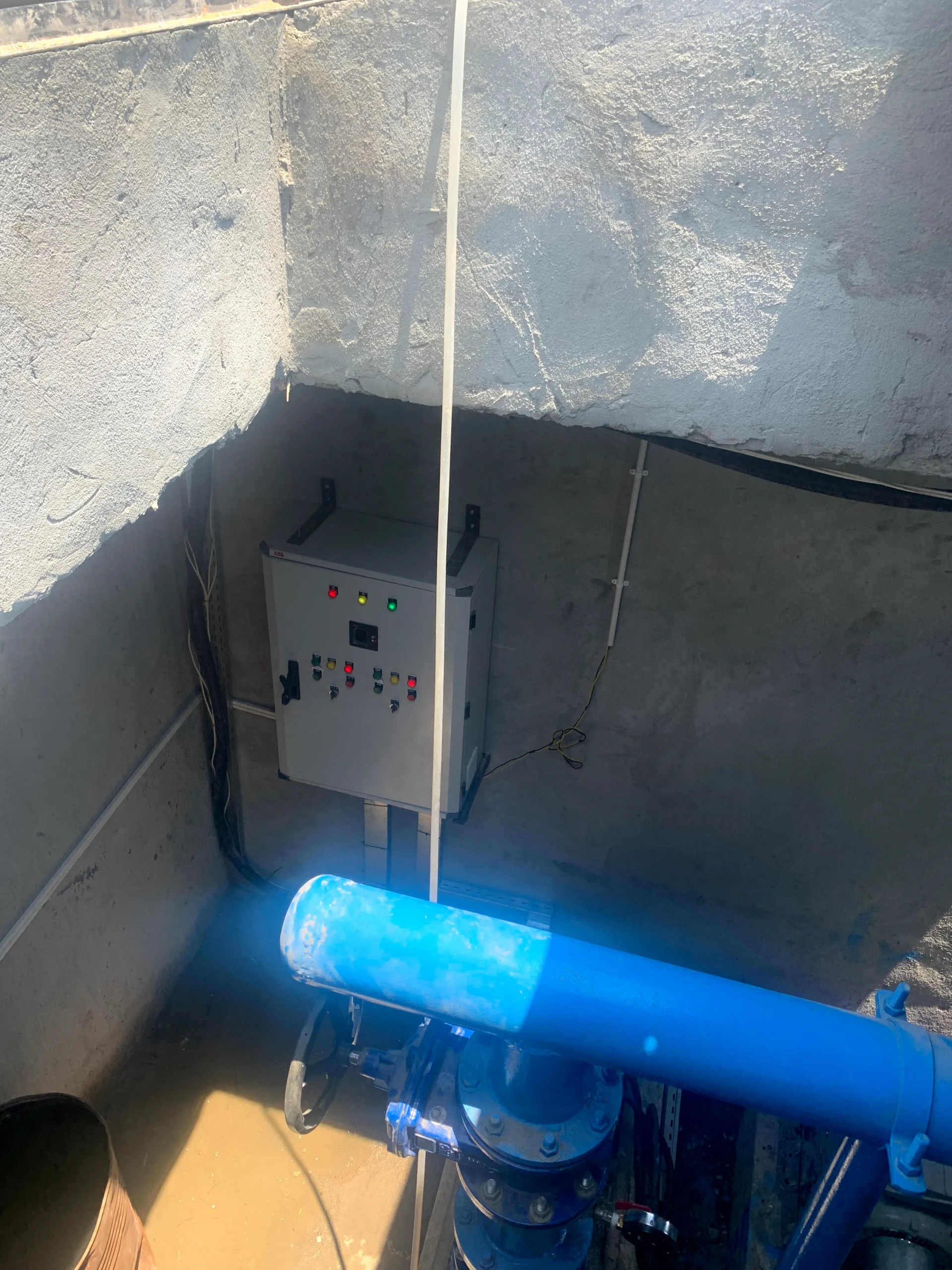 Pumping Station Installation for Samcrete